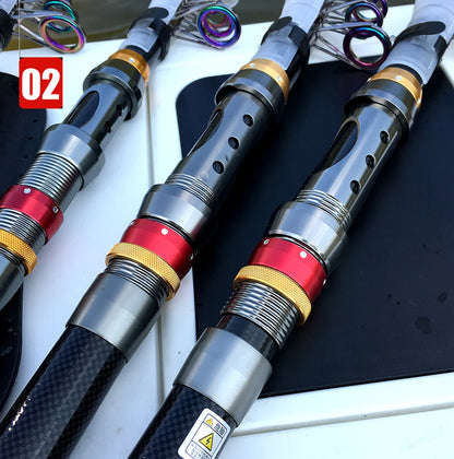 Carbon Fiber Telescopic Rod & Reel Combo