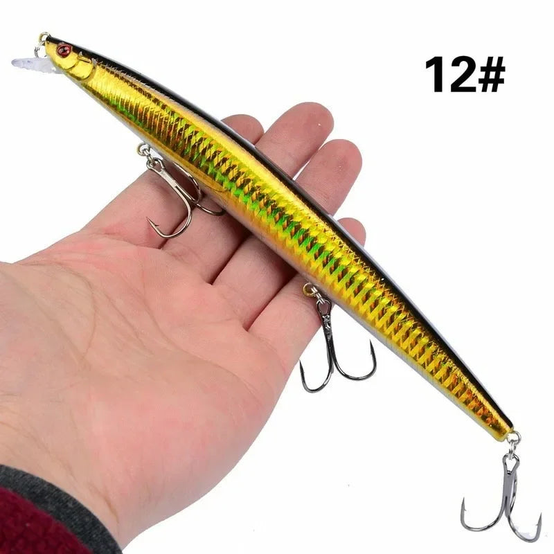 Laser Minnow Crankbait Fishing Lure