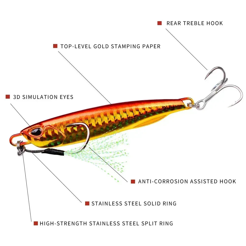 Trolling Hard Bait Fishing Lure Set